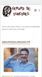 Mobile Screenshot of gerarddesuresnes.fr